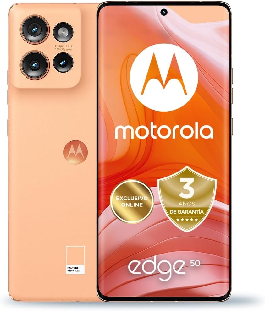 SMARTPHONE MOTOROLA EDGE 50, 12/512, PEACH FUZ -  6,67